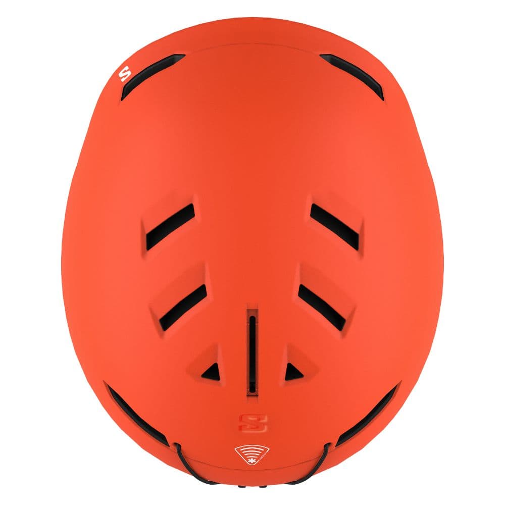 Lyžiarska prilba SALOMON Husk JR Neon Orange - Detské prilby - 4