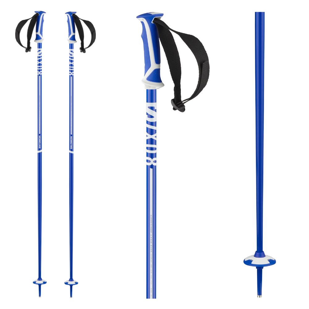 Lyžiarske palice SALOMON X 08 Race Blue - Pánske palice - 1