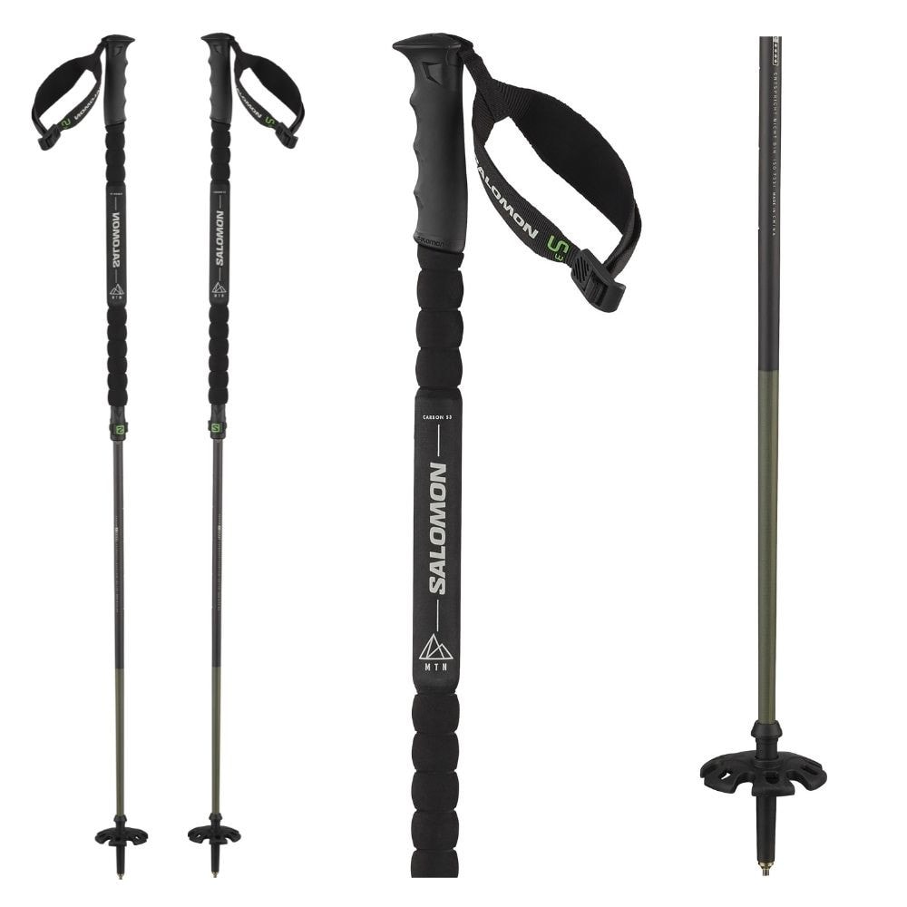Skialpové palice SALOMON MTN Carbon S3 100-135 cm - Skialpinistické palice - 1