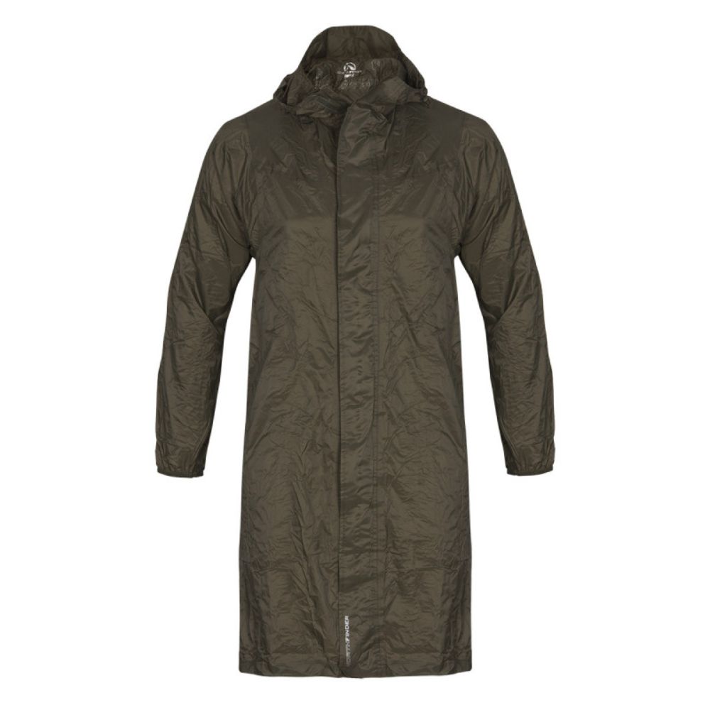 Vodotesná zbaliteľná outdoorová pláštenka NORTHFINDER Northkit Zelená - Bundy & Overaly & Vesty - 2