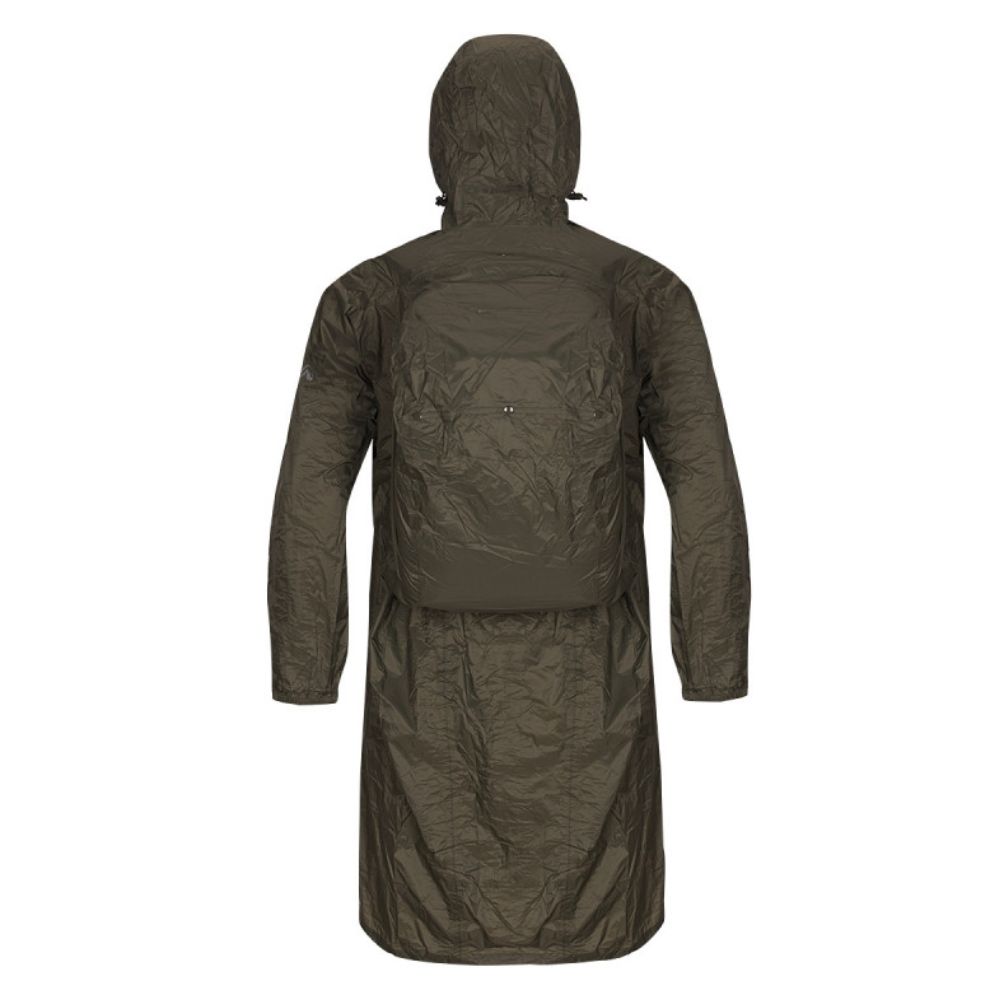 Vodotesná zbaliteľná outdoorová pláštenka NORTHFINDER Northkit Zelená - Bundy & Overaly & Vesty - 3