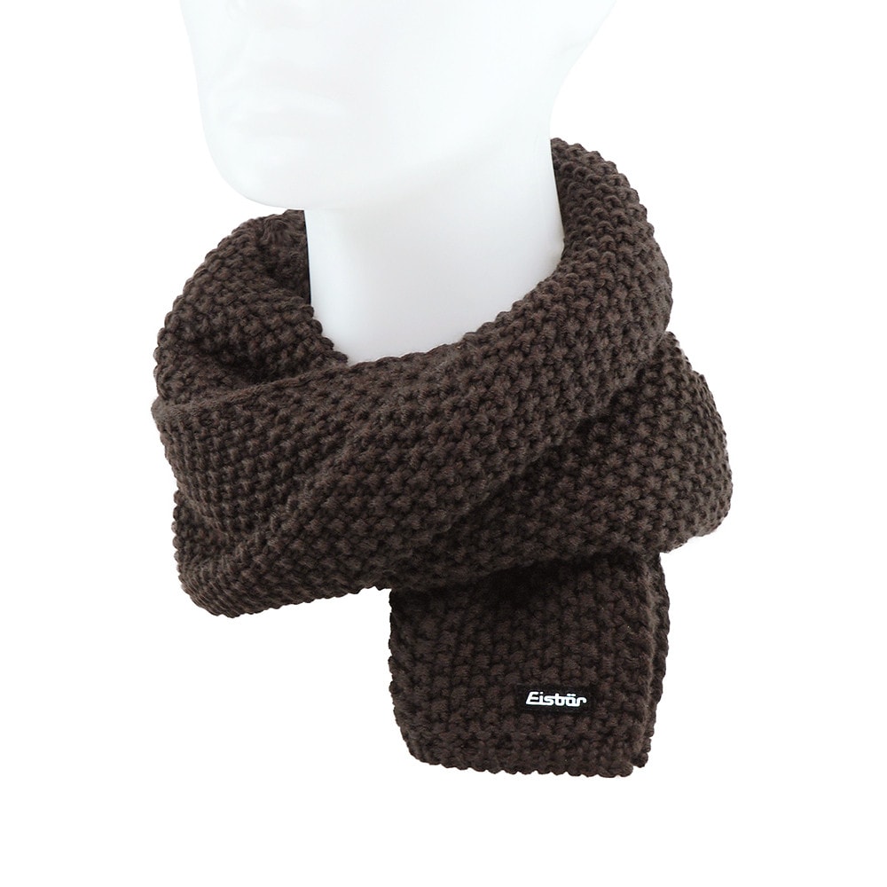 Zimný šál EISBÄR Miri Scarf Brown - Doplnky - 1