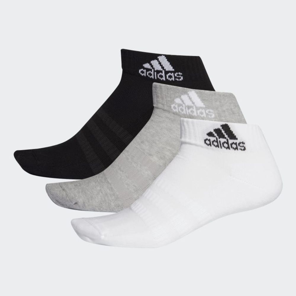 Ponožky ADIDAS Cush Ankle 3 Pack White/Gray/Black - Ponožky - nízke - 1