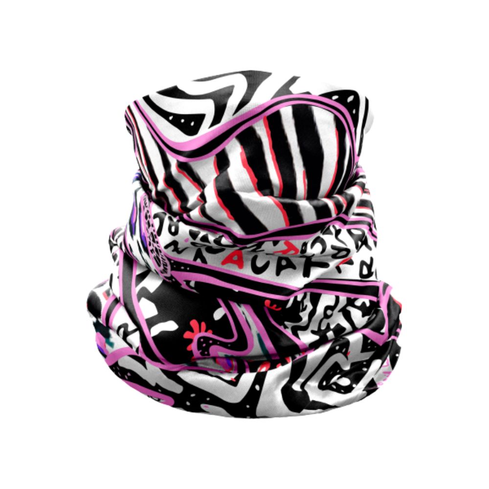 Nákrčník CRAZY Neck Gaiter Light Zebra Mix - Nákrčníky - 1