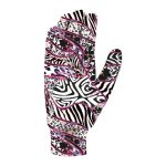 Rukavice CRAZY Gloves Touch Woman Zebra Mix