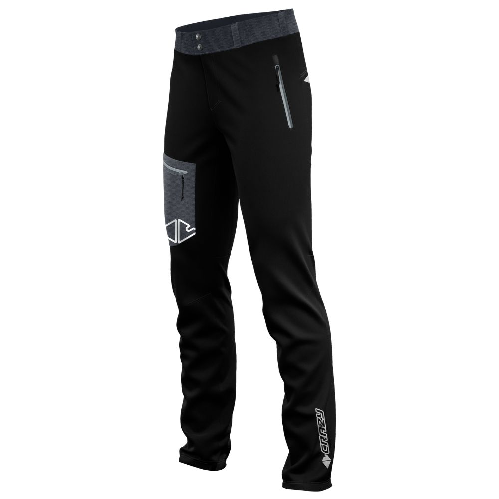Nohavice CRAZY Pant Resolution Man Black - Nohavice na bežky a skialp - 1