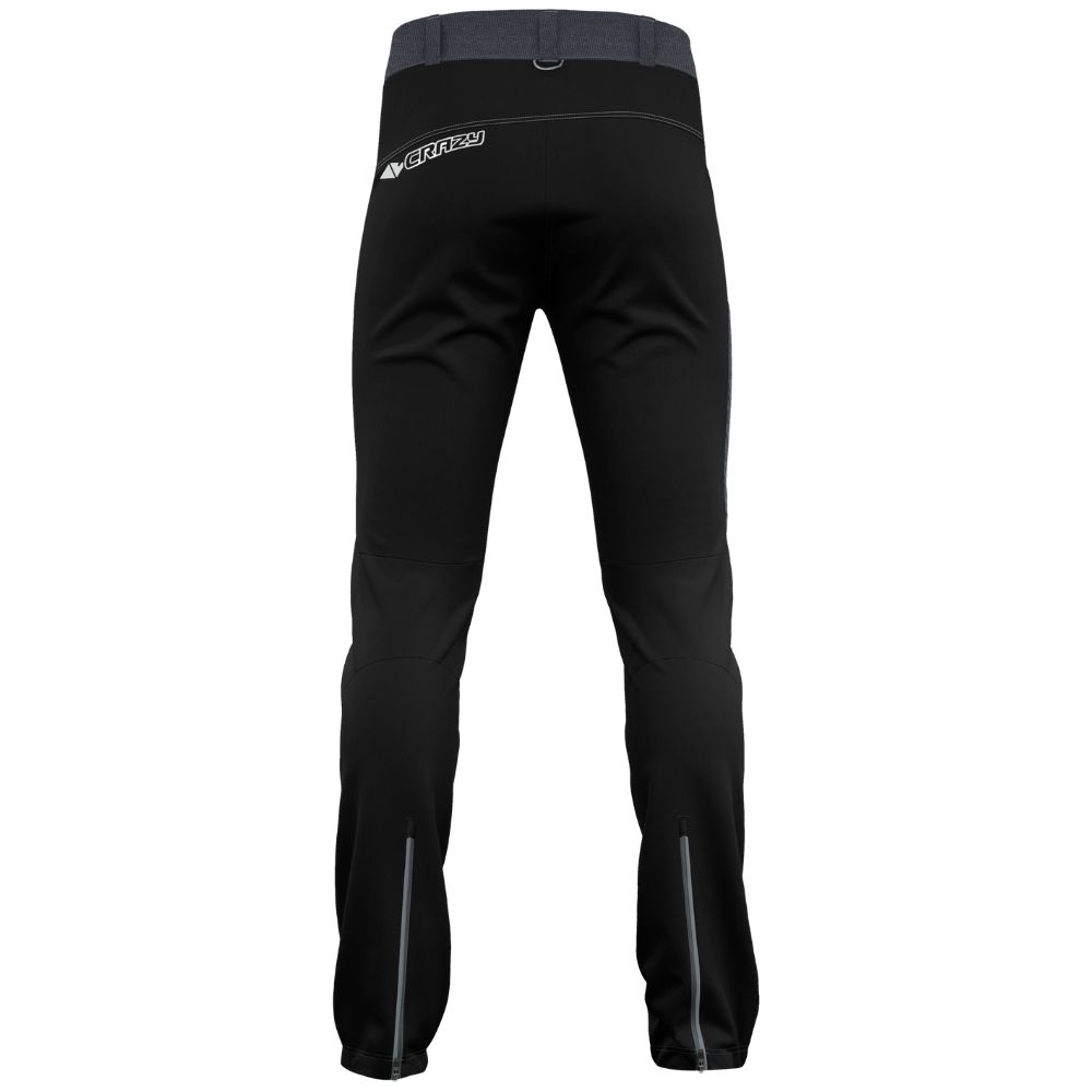 Nohavice CRAZY Pant Resolution Man Black - Nohavice na bežky a skialp - 2