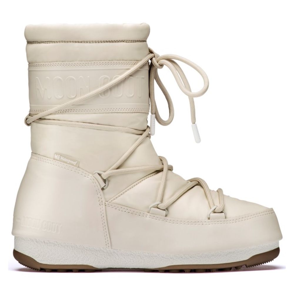 Snehule MOON BOOT Mid Rubber Cream - Zimná obuv - 1