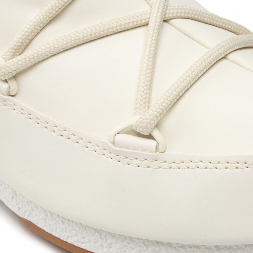 Snehule MOON BOOT Mid Rubber Cream - Zimná obuv - 6