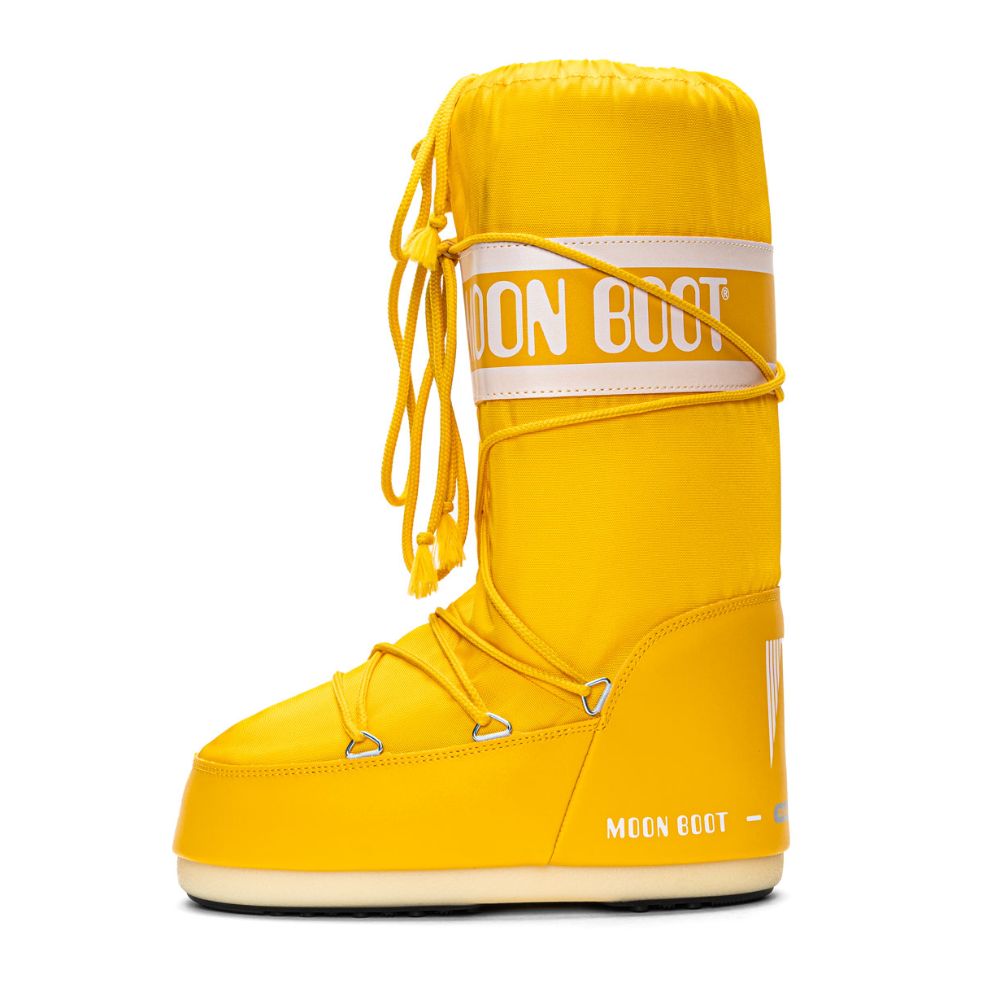 Snehule MOON BOOT Icon Nylon Yellow - Zimná obuv - 2