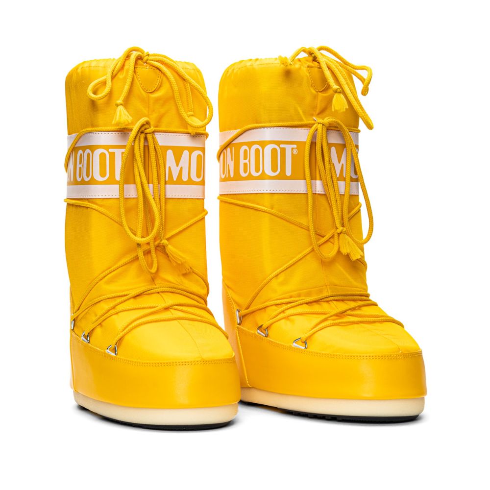 Snehule MOON BOOT Icon Nylon Yellow - Zimná obuv - 3
