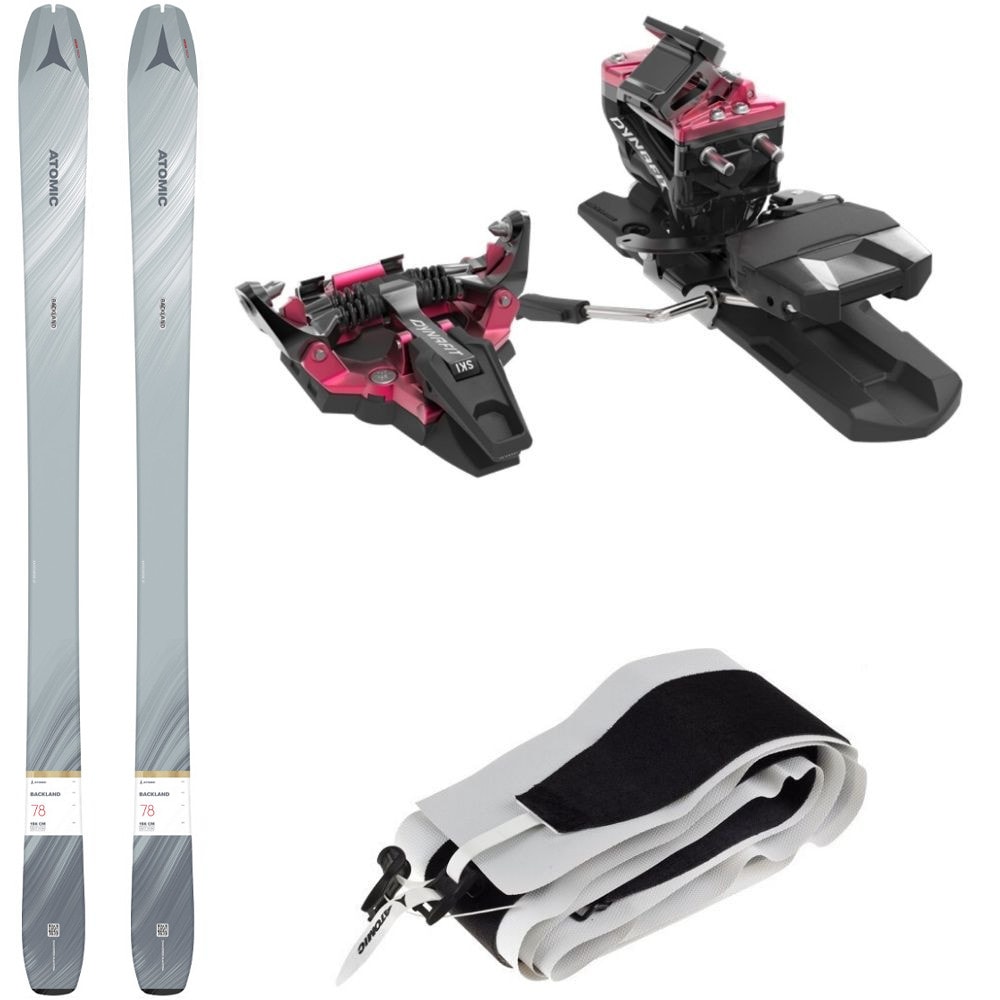 Dámsky skialpový set ATOMIC Backland W 78 s viazaním Radical a pásmi Skin 78/80 - Skialp sety -Dámske - 1