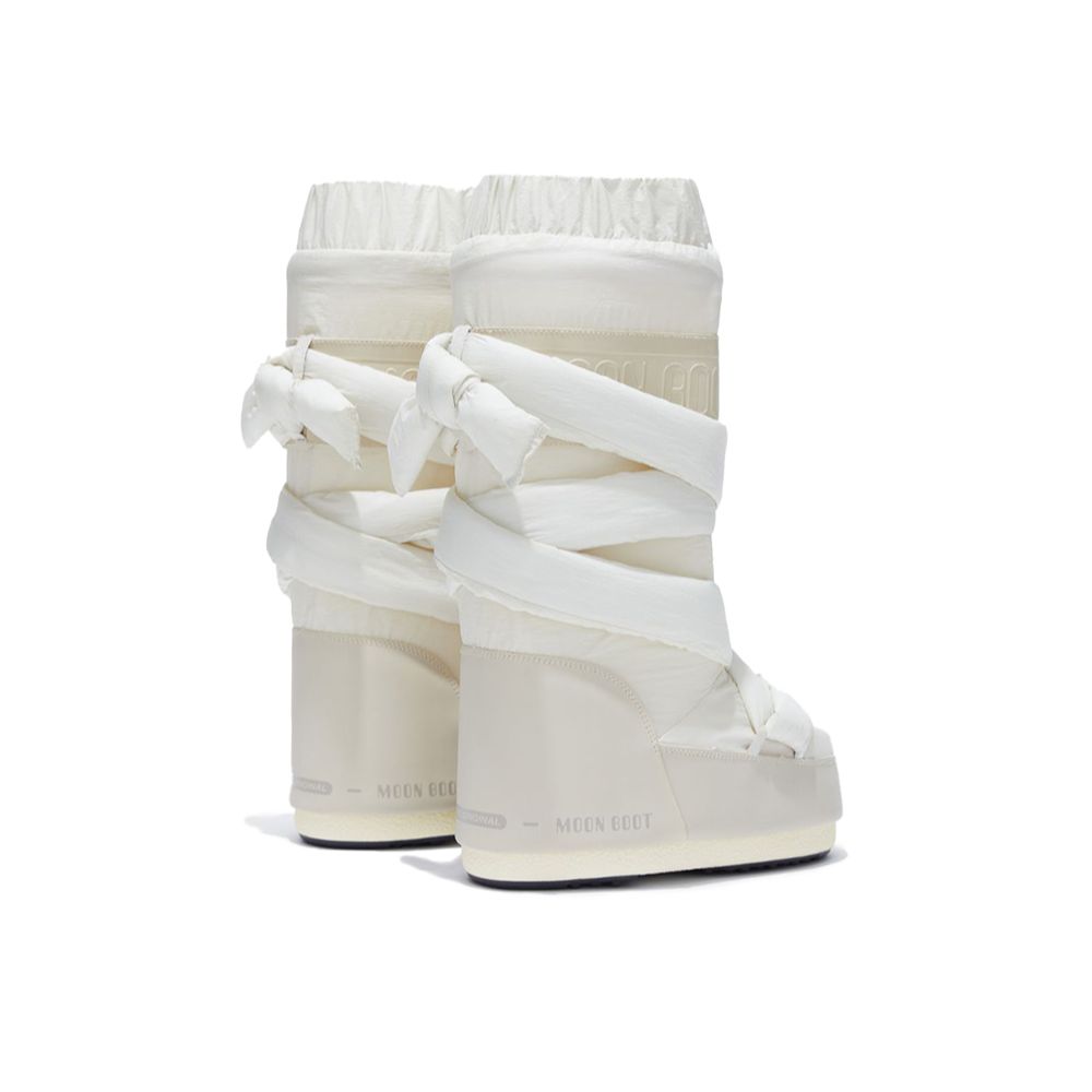 Snehule MOON BOOT Icon Mega Lace Ecru - Zimná obuv - 2