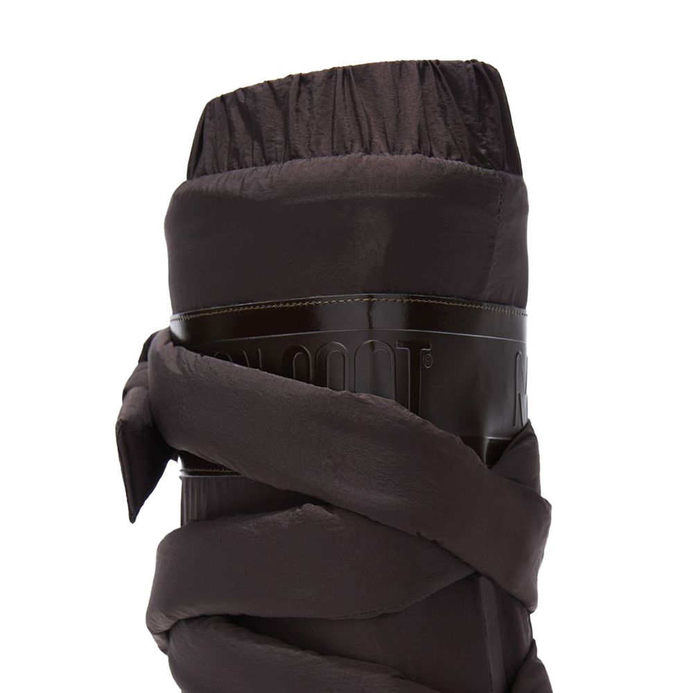 Snehule MOON BOOT Icon Mega Lace Dark Brown - Zimná obuv - 4