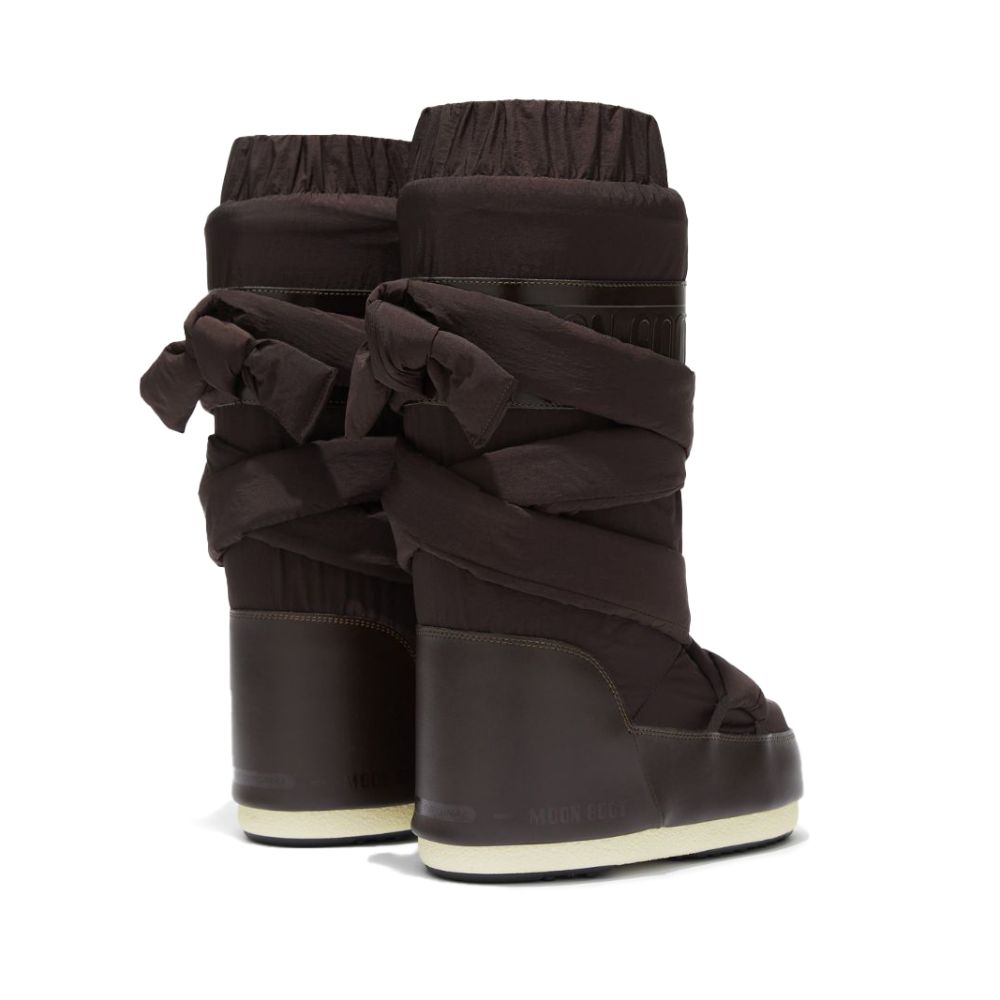 Snehule MOON BOOT Icon Mega Lace Dark Brown - Zimná obuv - 2