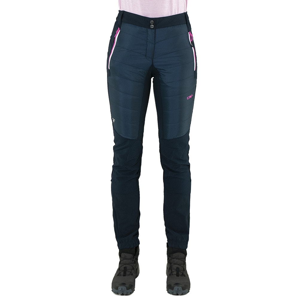 Komplet na bežky CAMPAGNOLO Woman Jacket s odopínateľnými rukávmi + nohavice Campagnolo PrimaLoft Pant Blue - SETY - Turistické oblečenie - 8