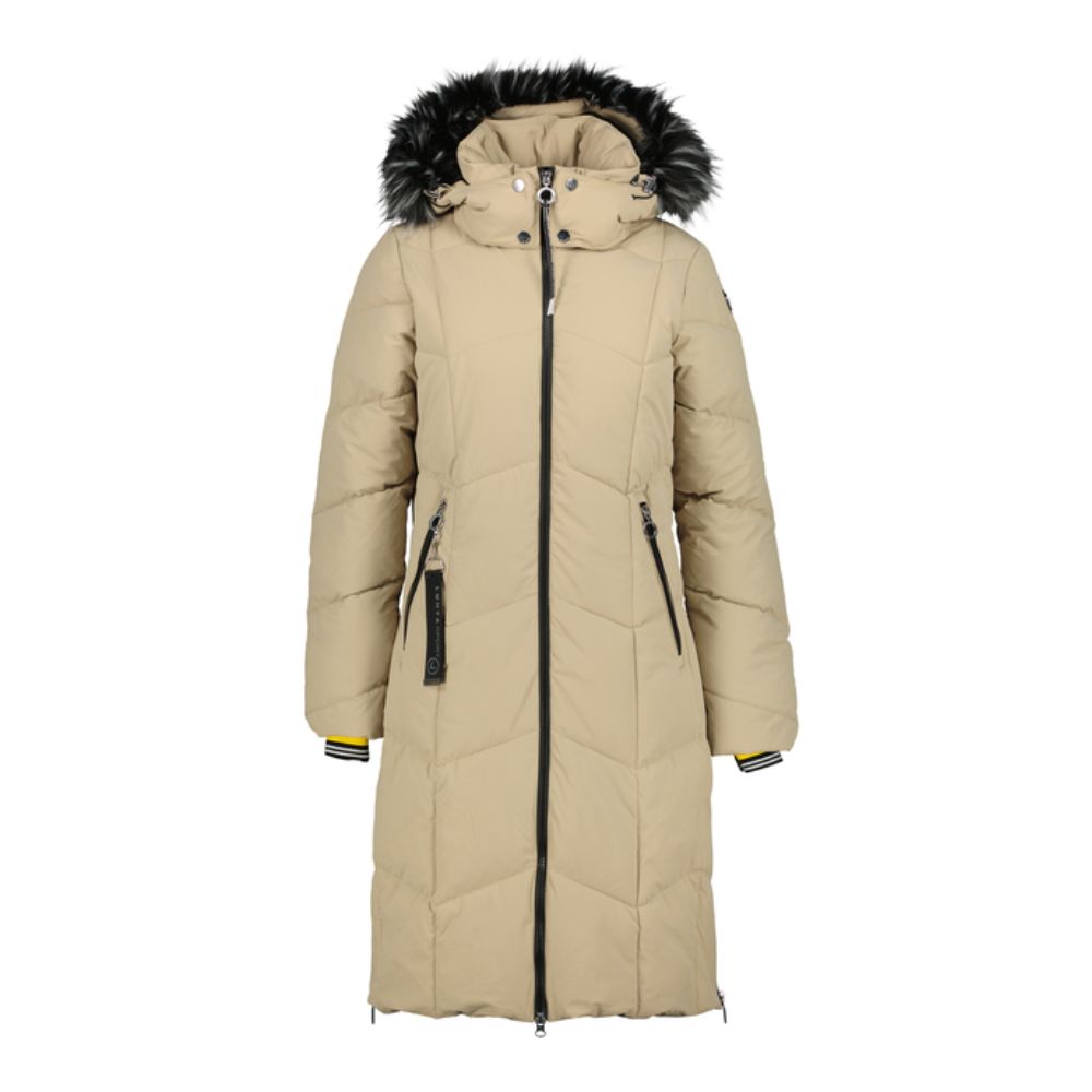 Kabát LUHTA Ajanki Beige - Bundy & Overaly & Vesty - 1