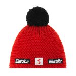 Čiapka EISBÄR Jamie Pompon MÜ SP Red/Black