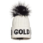 Čiapka GOLDBERGH Hodd Real Raccoon Fur White