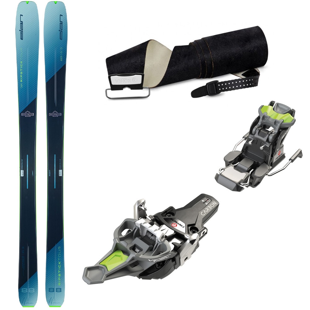 Dámsky skialpový set ELAN Ripstick Tour 88 W s viazaním Fritschi Vipec EVO 12 a pásmi Kohla - Skialp sety -Dámske - 1