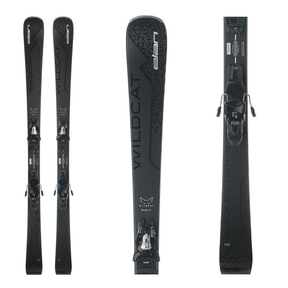 Zjazdové lyže ELAN Wildcat 76 C Black Edition + ELX 11.0 GW - Dámske lyže - 1