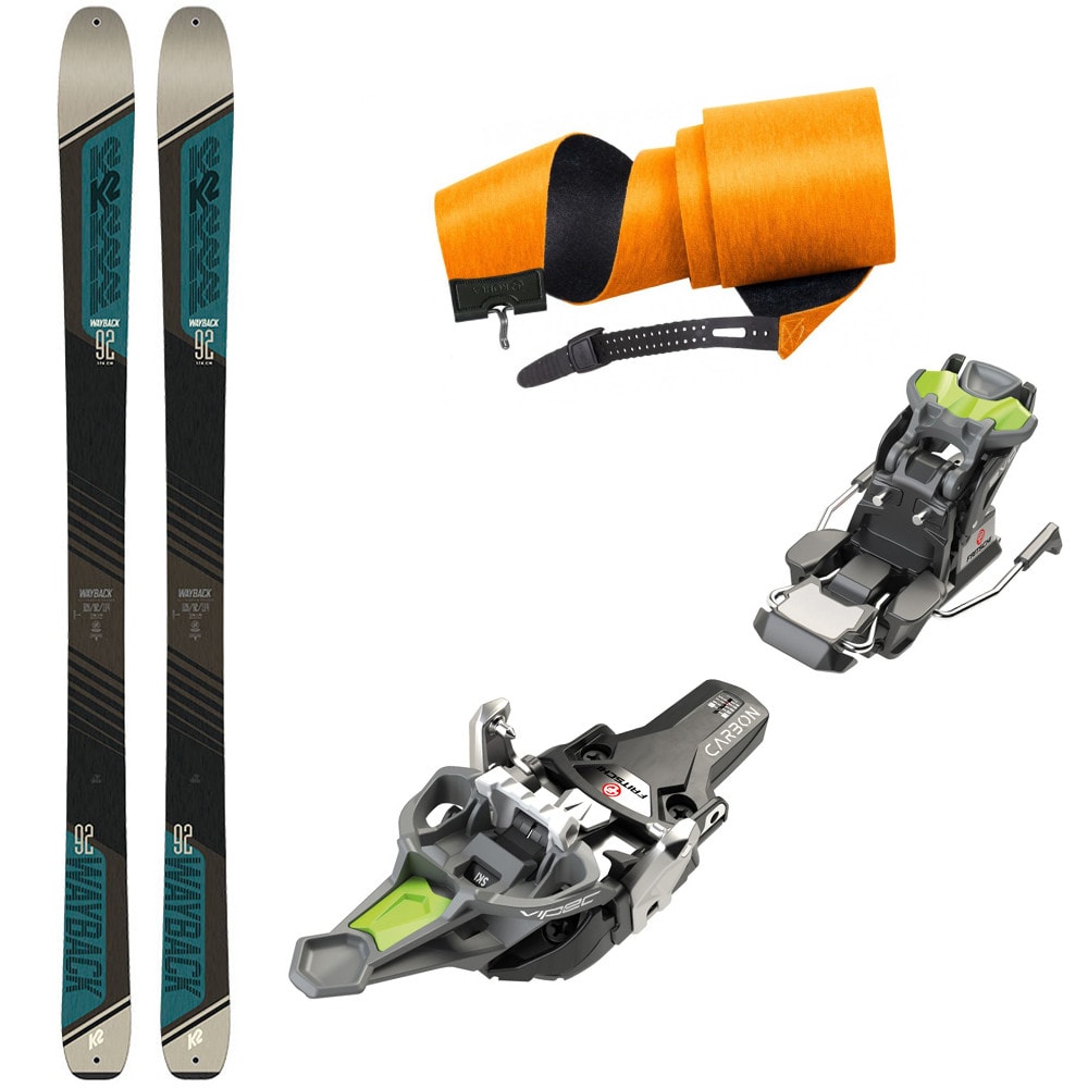Skialpový set K2 Wayback 92 s viazaním Fritschi Vipec Evo 12 a pásmi Kohla - Skialp sety -Unisex - 1