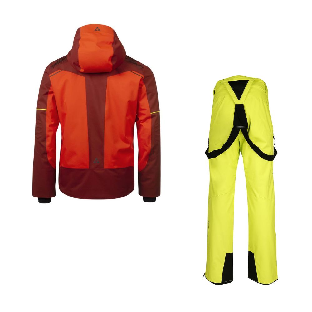 Lyžiarsky komplet FISCHER Hans Knauss RC4 Red / Yellow - SETY - Lyžiarske oblečenie - 2