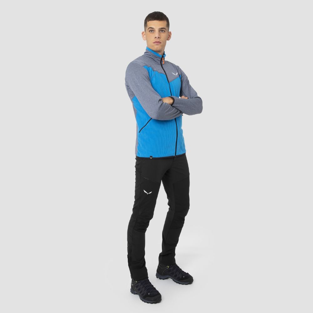 Nohavice SALEWA Puez Orval 2 Durastretch Black - Turistické nohavice - 1