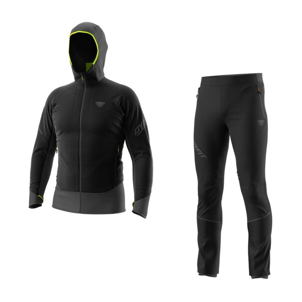 Komplet DYNAFIT Mezzalama & Speed Black - SETY - Skialpové oblečenie - 1
