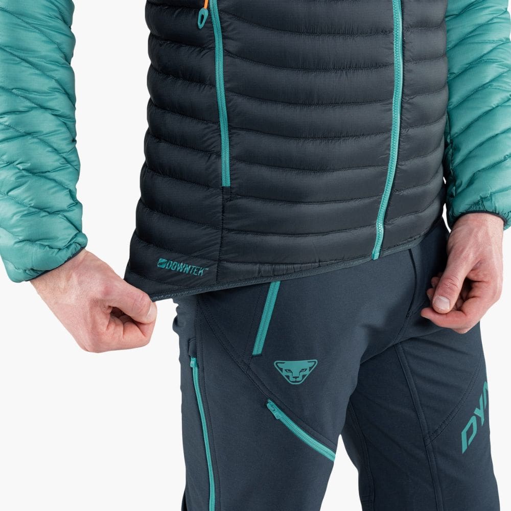 Bunda DYNAFIT Radical Down RDS Hooded M Storm Blue - Bundy na bežky a skialp - 4