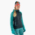Bunda DYNAFIT Radical Primaloft® Hooded Jacket W Brittany Blue