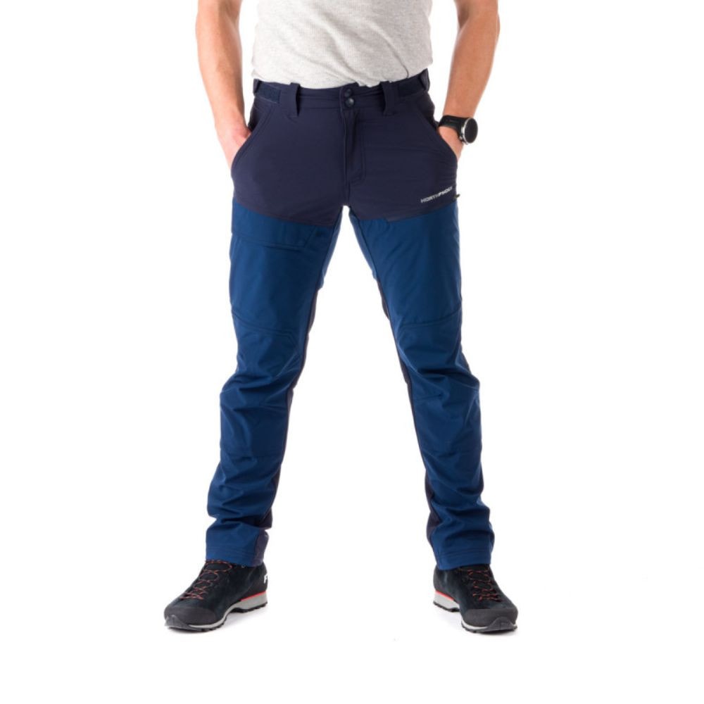 Nohavice NORTHFINDER Wesley Navy - Turistické nohavice - 2