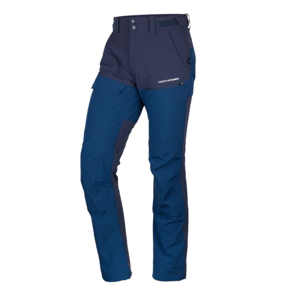 Nohavice NORTHFINDER Wesley Navy - Turistické nohavice - 8