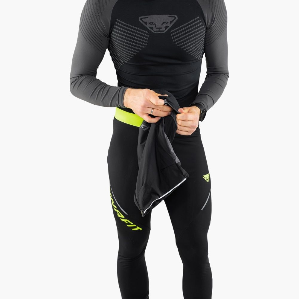 Zateplené kraťasy DYNAFIT Mezzalama Polartec Alpha Overshorts M Black - Bežkovanie - 6