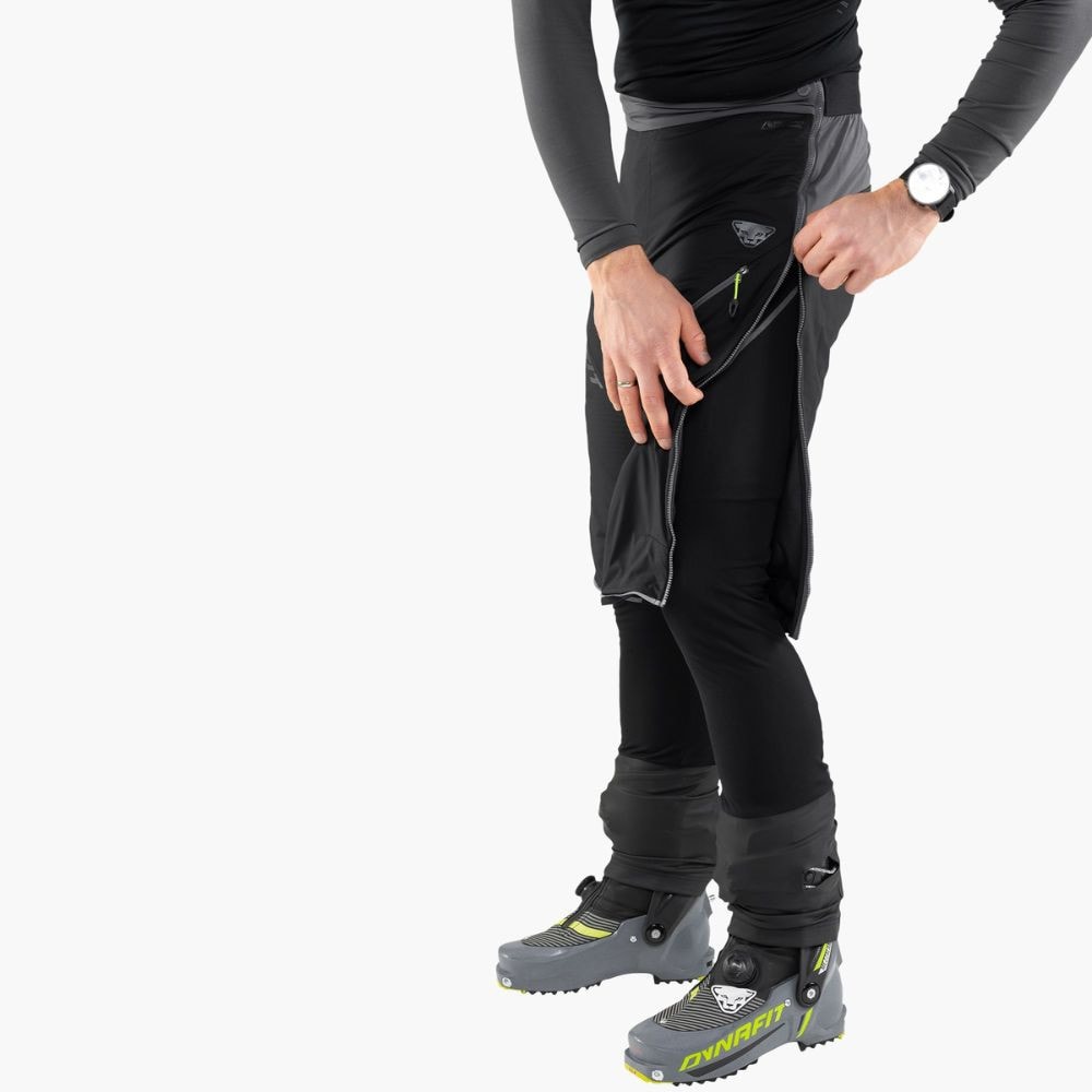 Zateplené kraťasy DYNAFIT Mezzalama Polartec Alpha Overshorts M Black - Bežkovanie - 4