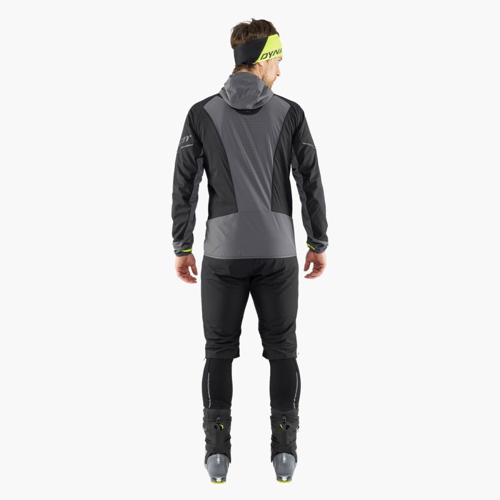 Zateplené kraťasy DYNAFIT Mezzalama Polartec Alpha Overshorts M Black - Bežkovanie - 3