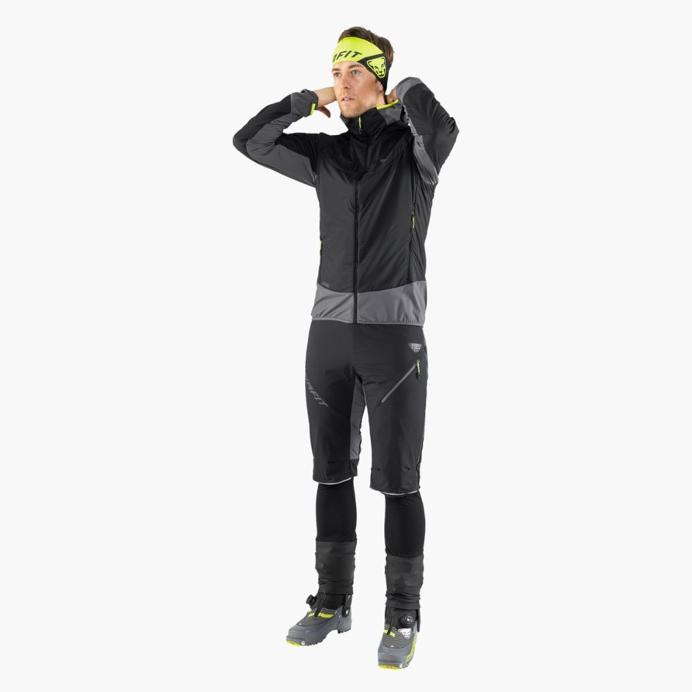 Zateplené kraťasy DYNAFIT Mezzalama Polartec Alpha Overshorts M Black - Bežkovanie - 2