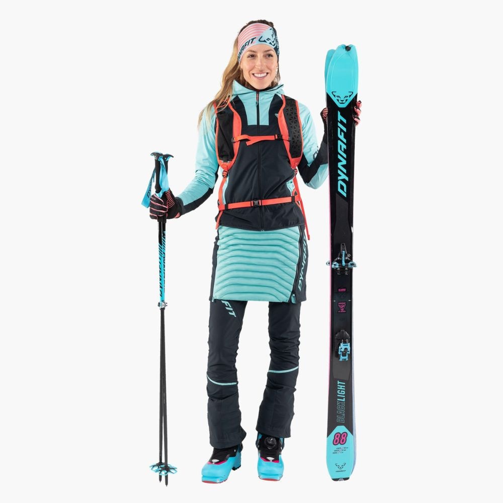 Zateplená sukňa DYNAFIT Speed Insulation Skirt W Blue - Dámske oblečenie - 4
