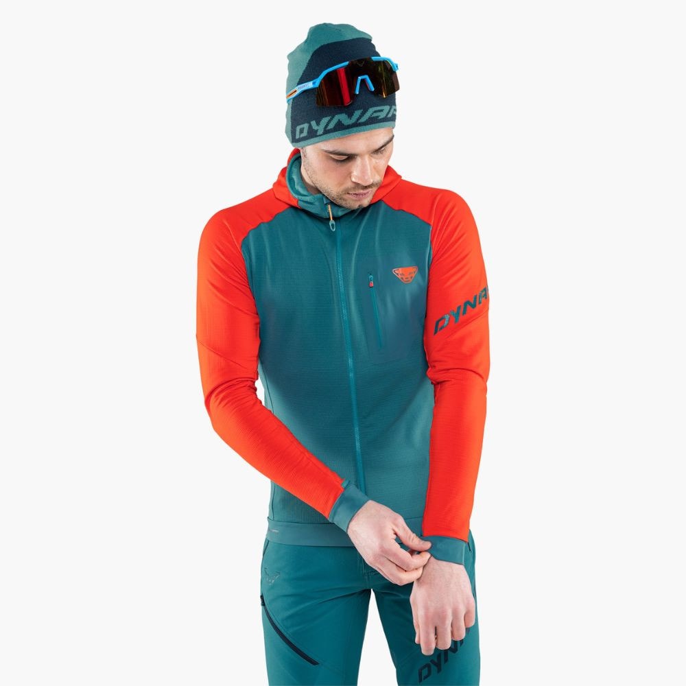 Mikina DYNAFIT Radical Polartec® Hooded Jacket M Dawn - Technické mikiny - 2
