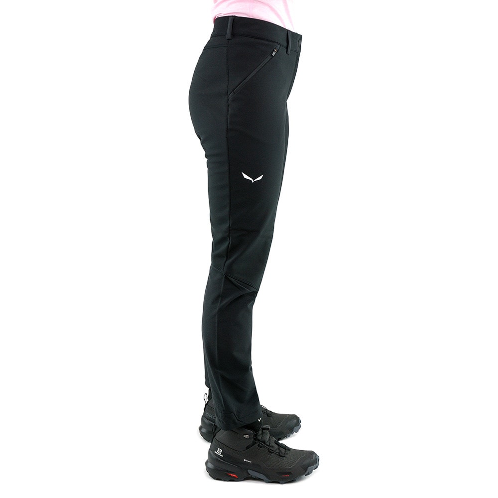Nohavice SALEWA Dolomia W Pants Black - Turistické nohavice - 2