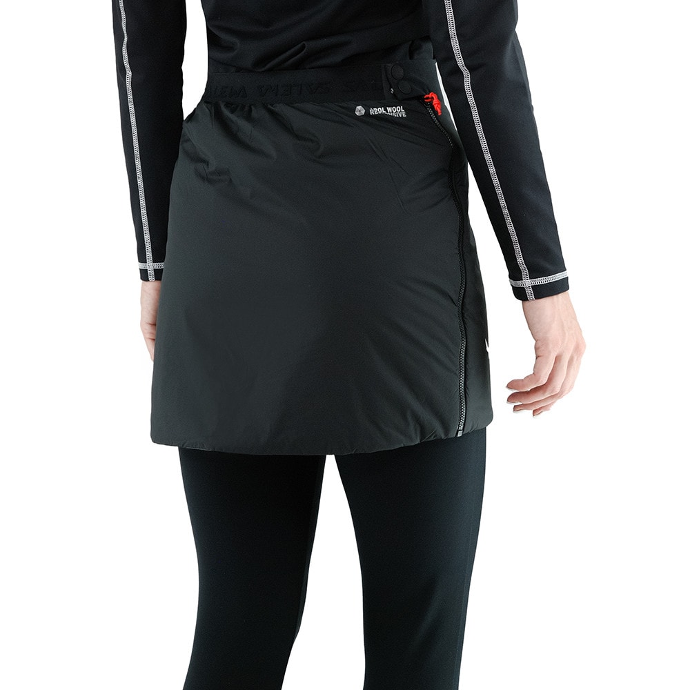 Obojstranná zateplená sukňa SALEWA Ortles Twr Stretch W Skirt Black - Dámske oblečenie - 2