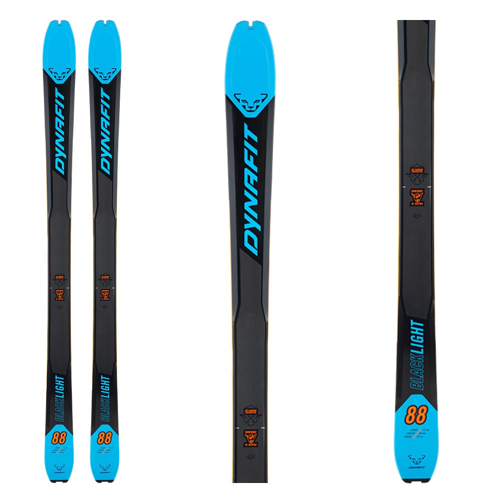 Skialpový set DYNAFIT Blacklight 88 Frost s pásmi Speedskin a viazaním Superlite 150 - Skialp sety -Unisex - 2