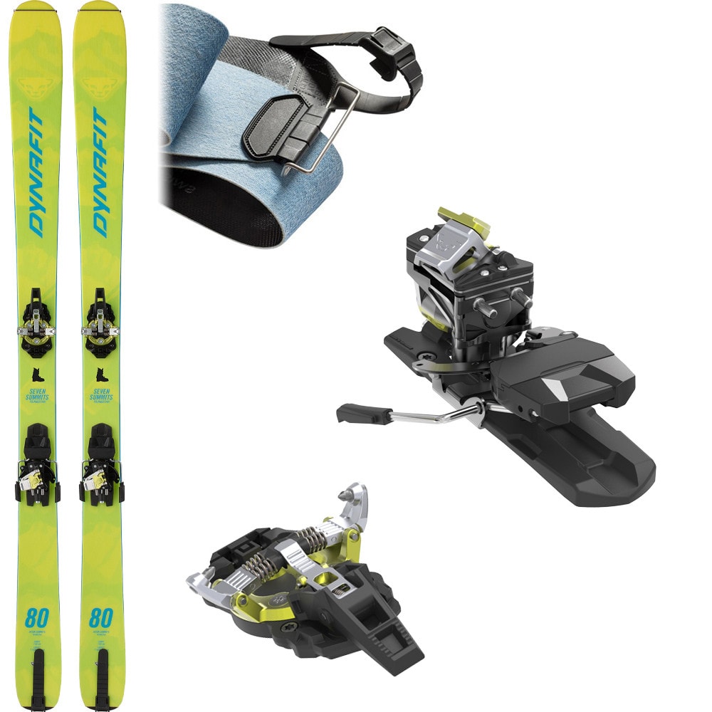 Skialpový set DYNAFIT Seven Summits Youngstar s viazaním a pásmi Speedskin - Skialp sety -Detské - 1