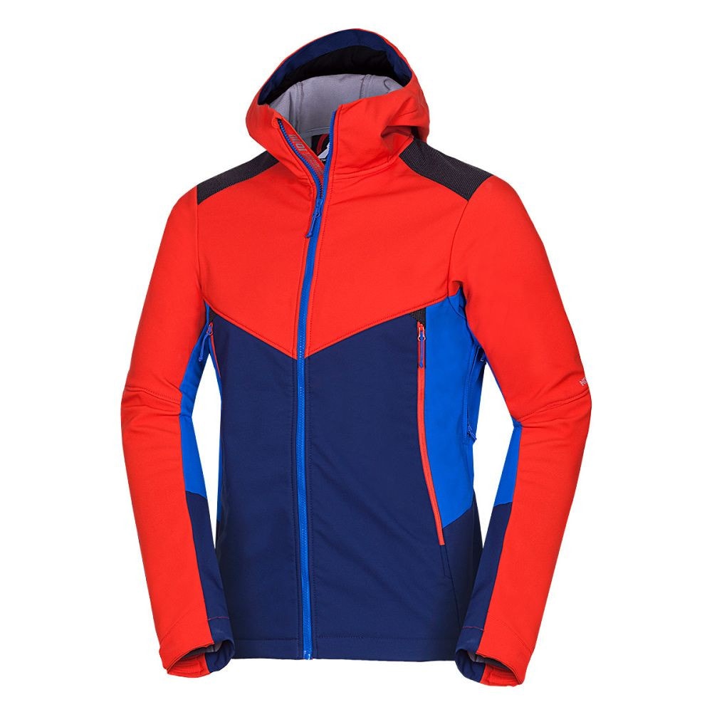 Bunda NORTHFINDER Dylan 10/10 Red/Blue - Bundy & Vesty - 1