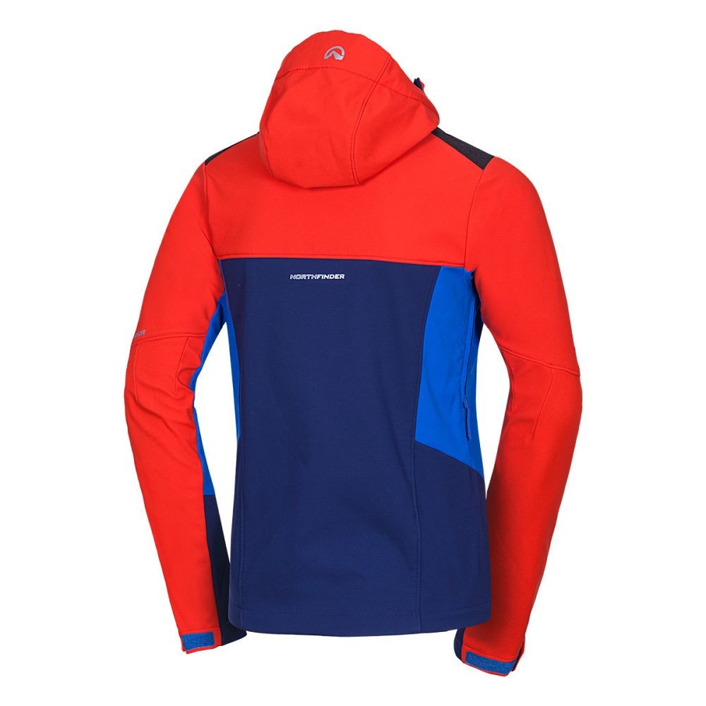 Bunda NORTHFINDER Dylan 10/10 Red/Blue - Bundy & Vesty - 2