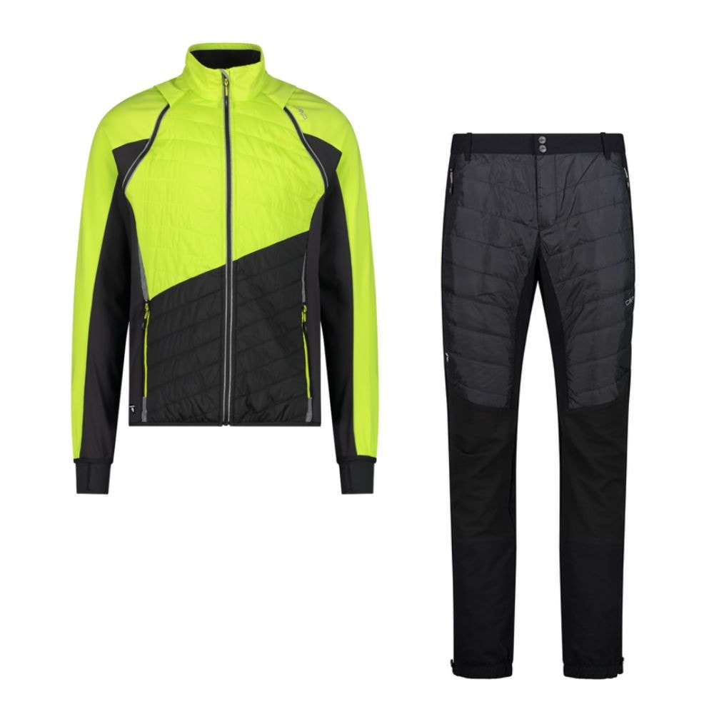 Komplet CAMPAGNOLO Unlimitech s odnímateľnými rukávmi & CAMPAGNOLO Ripstop Primaloft Yellow - SETY - Turistické oblečenie - 1