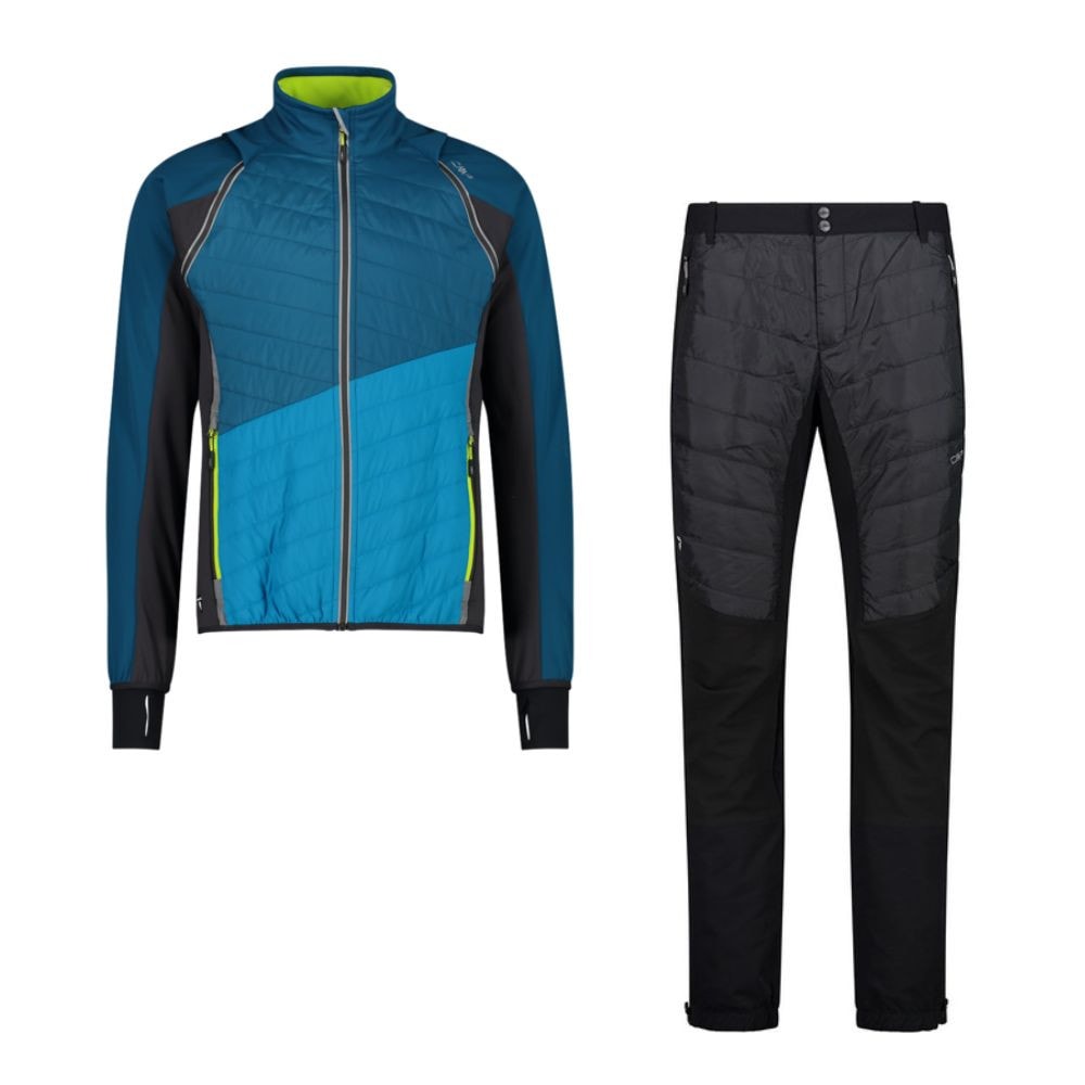 Komplet CAMPAGNOLO Unlimitech s odnímateľnými rukávmi & CAMPAGNOLO Ripstop Primaloft Blue - SETY - Turistické oblečenie - 1