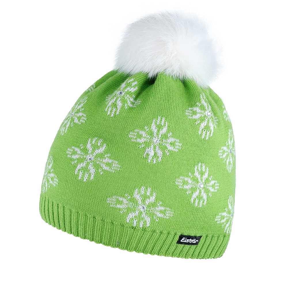 Zimná čiapka EISBÄR Royal Fur Crystal MÜ Zelená - Čiapky - 1