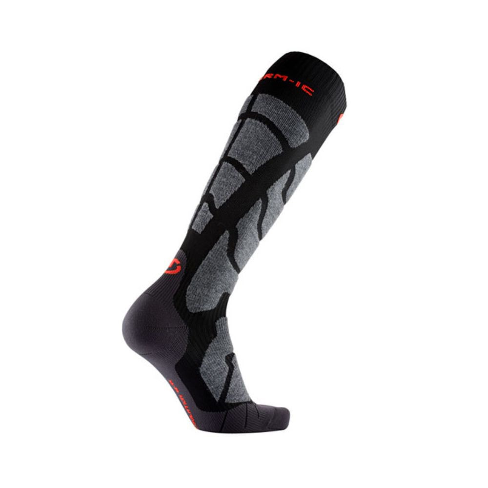 Ponožky THERM-IC Ski insulation Grey/Black - Podkolienky - 2