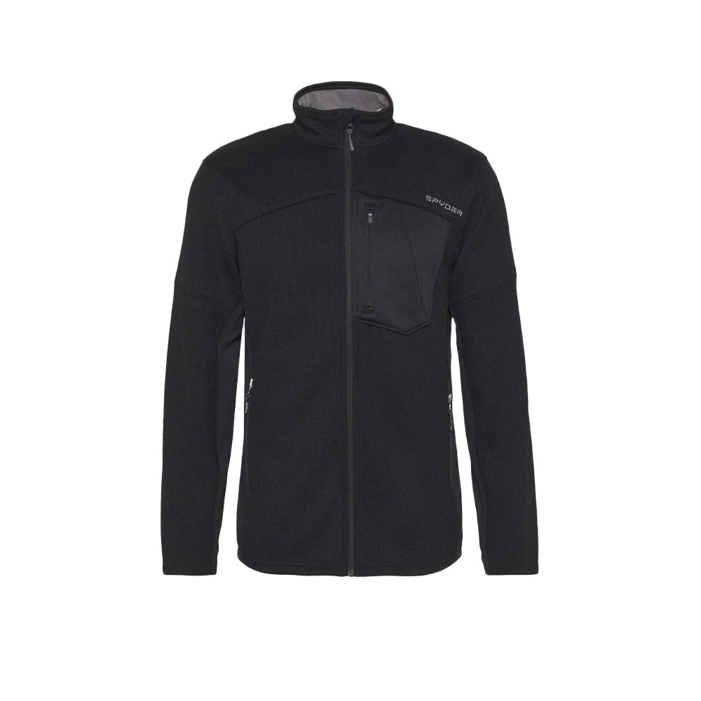 Sveter SPYDER Bandit Full Zip Black - Mikiny bez kapucne - 4